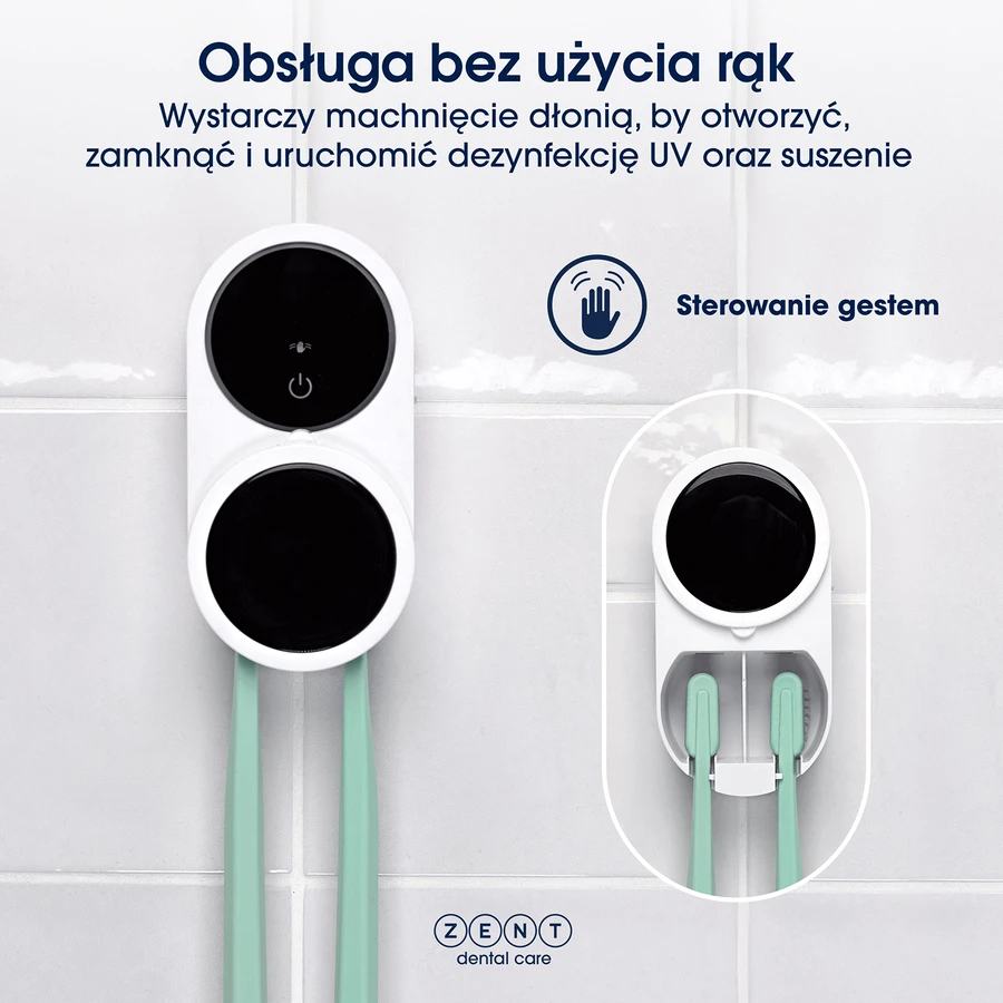 Zent Uveo Duo, ультрафиолетовый держатель и стерилизатор зубных щеток: цены и характеристики