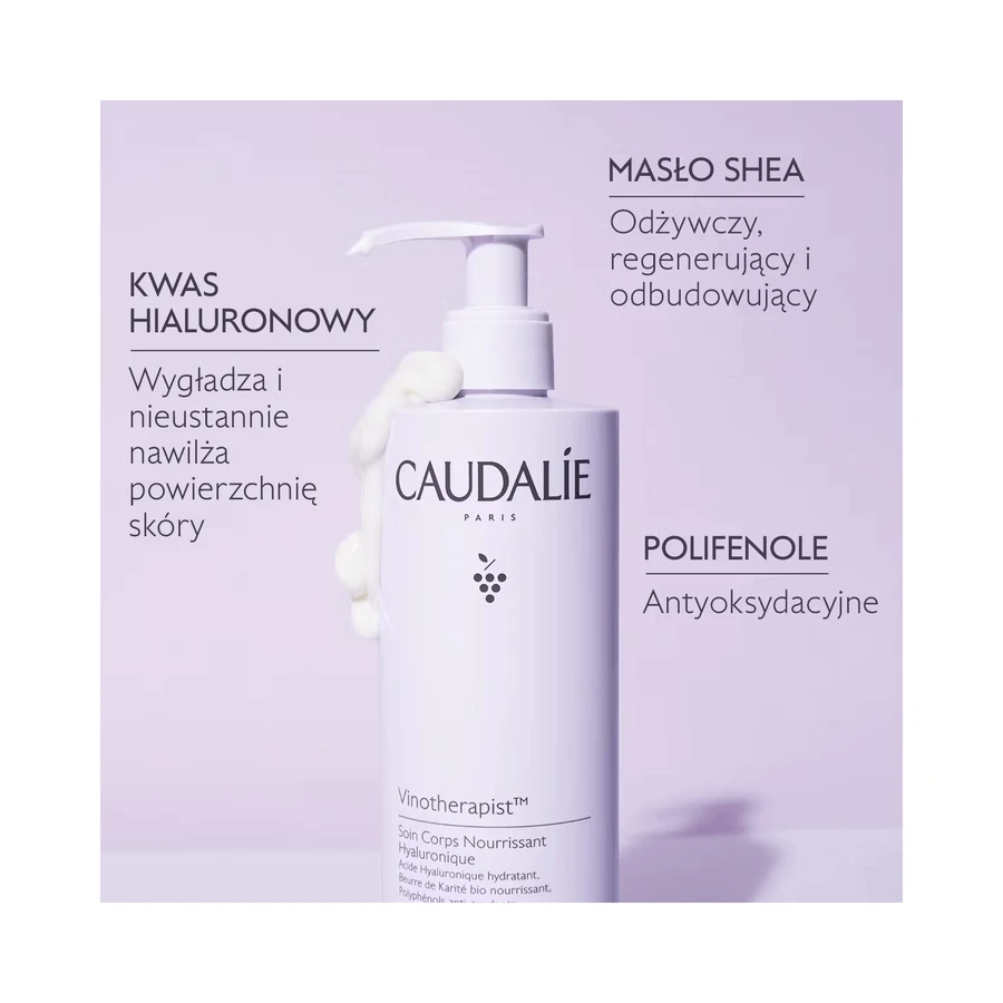 Caudalie Vinotherapist, лосьон для тела с гиалуроновой кислотой, 400 мл: цены и характеристики