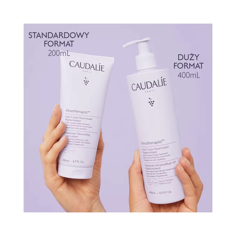 Caudalie Vinotherapist, лосьон для тела с гиалуроновой кислотой, 400 мл: цены и характеристики