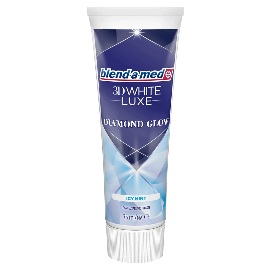 Blend-a-med 3D White Luxe, зубна паста, Діамантове сяйво, 75 мл: ціни та характеристики