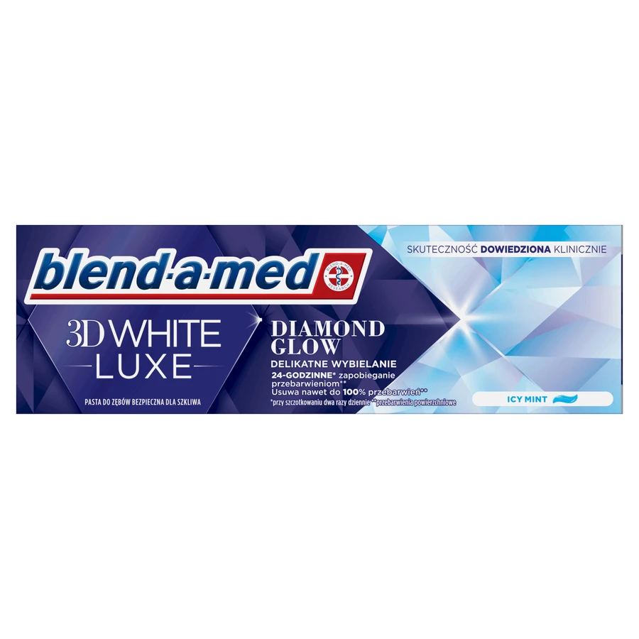 Blend-a-med 3D White Luxe, зубна паста, Діамантове сяйво, 75 мл: ціни та характеристики
