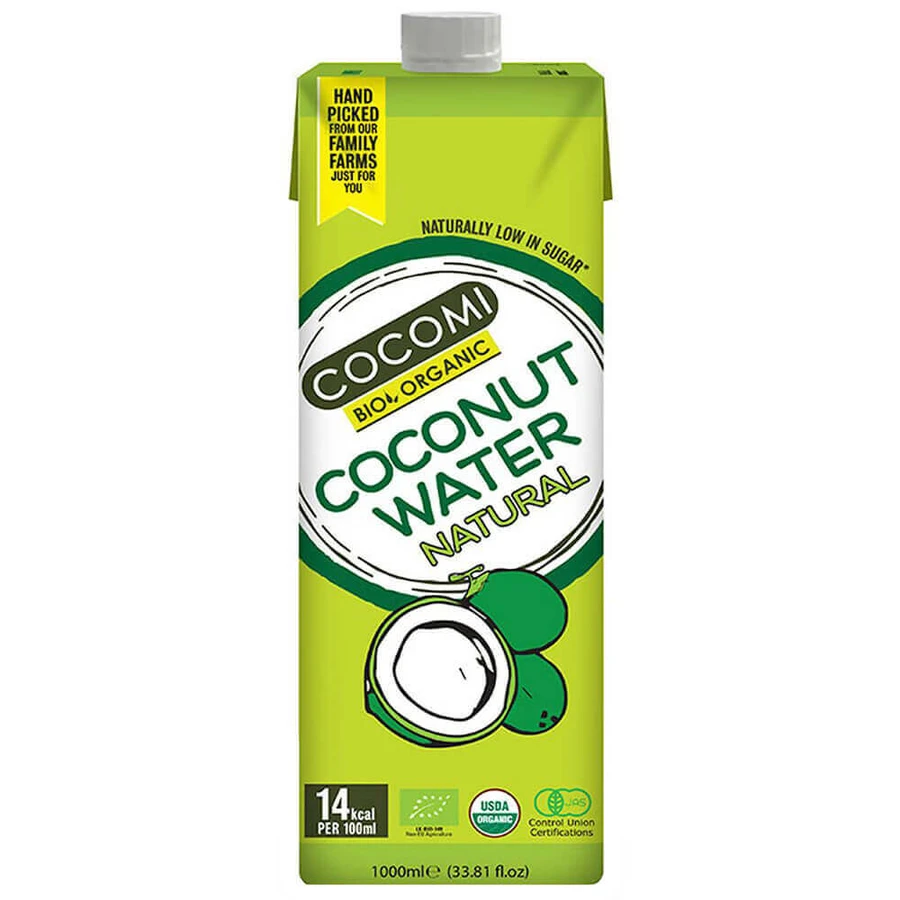 Cocomi, натуральная кокосовая вода био, 1 л: цены и характеристики