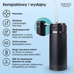Zent Stream+, іригатор для зубів акумуляторний, складаний, темно-синій, 250 мл: ціни та характеристики