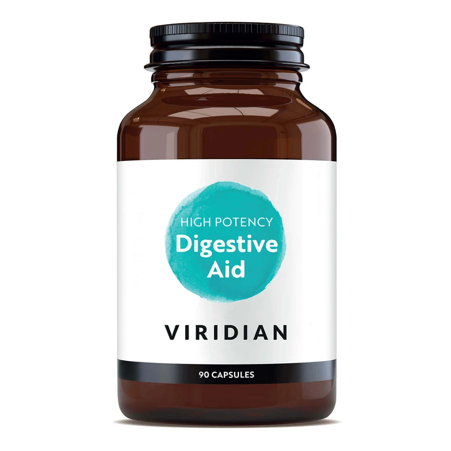 Viridian Digestive Aid Formula, пищеварительные ферменты, 90 капсул: цены и характеристики