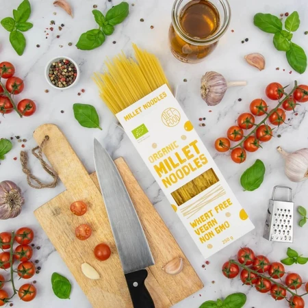 Diet-Food Organic Millet Noodles, безглютеновая лапша из проса, Bio, 250 г: цены и характеристики