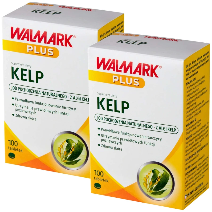 Набор Walmark Plus Kelp, 2 x 100 таблеток: цены и характеристики