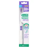 GUM Sonic Ortho, звуковая зубная щетка на батарейках