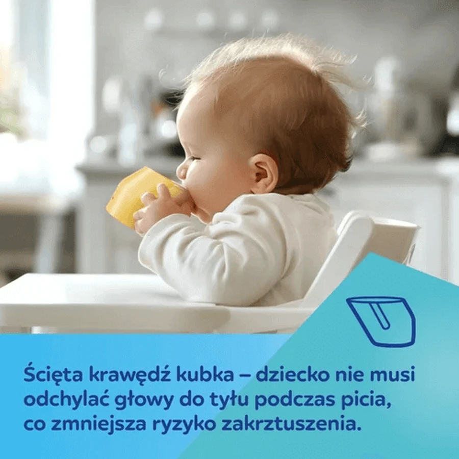 Canpol Babies, умная чашка для питья, открытая, бирюзовая, 1 шт.: цены и характеристики