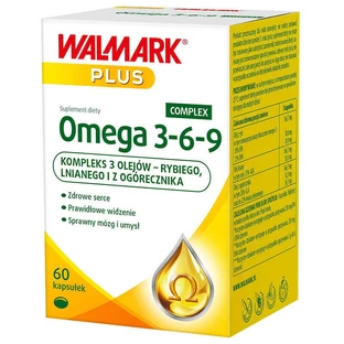 Walmark Omega 3-6-9 Complex, 2 x 60 капсул