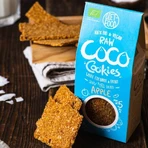 Diet-Food Raw Coco Cookies, кокосовое печенье с яблоком, Bio, 80 г.: цены и характеристики