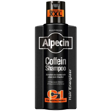 Alpecin C1 Caffeine Black Edition, шампунь, стимулирующий рост волос, 375 мл: цены и характеристики