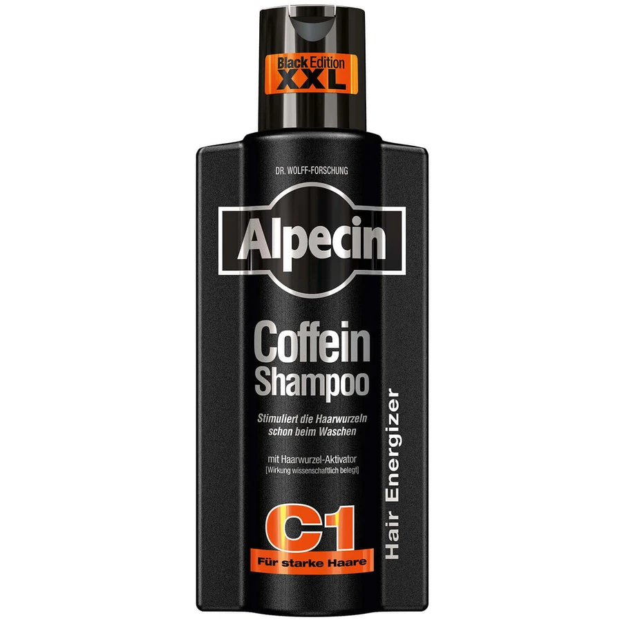 Alpecin C1 Caffeine Black Edition, шампунь, стимулирующий рост волос, 375 мл: цены и характеристики