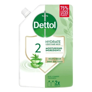 Dettol, рідке мило з алое та бамбуком, поповнювач, 250 мл