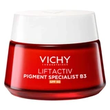 Набір Vichy Liftactiv Pigment Specialist B3, крем для зменшення знебарвлення, SPF 50, 50 мл + крем для шкіри навколо очей, 15 мл + легкий флюїд SPF 50+, 15 мл + косметичка безкоштовно