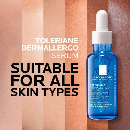La Roche-Posay Toleriane Ultra Dermallergo, заспокійлива зволожуюча сироватка, чутлива та схильна до алергії шкіра, 30 мл: ціни та характеристики