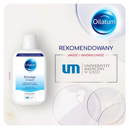 Набір Oilatum Advanced Formula, емульсія для ванн, з 1 дня життя, 2 х 250 мл + крем, суха шкіра, дуже суха, схильна до атопії та алергії, 150 г за 1 копійку: ціни та характеристики