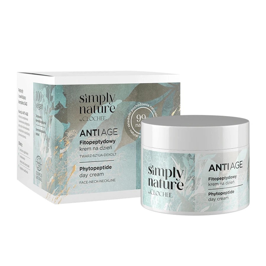Clochee Simply Nature Anti Age, фітопептидний денний крем, 50 мл: ціни та характеристики