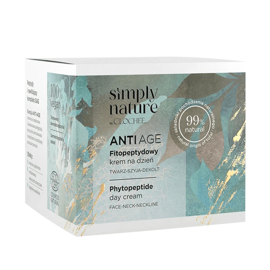 Clochee Simply Nature Anti Age, фітопептидний денний крем, 50 мл: ціни та характеристики