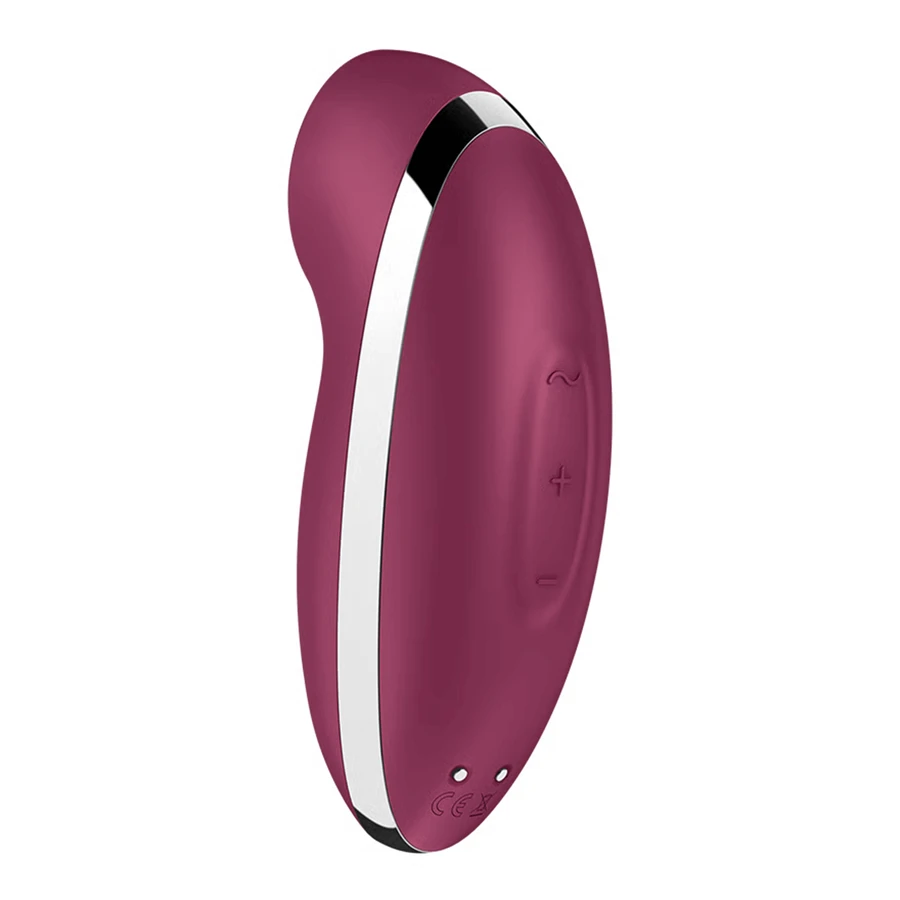 Satisfyer Tap & Climax 2, накладной вибратор с функцией постукивания, красный: цены и характеристики