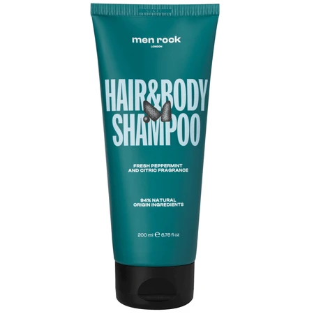 Men Rock Hair&Body Shampoo, шампунь для волос и тела, 200 мл: цены и характеристики