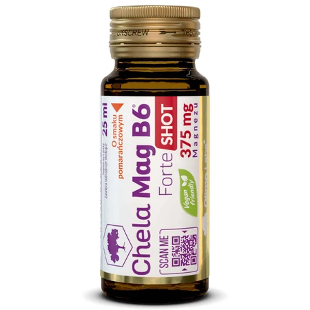 Olimp Chela-Mag B6 Forte Shot, ампулы, апельсиновый вкус, 9 x 25 мл: цены и характеристики