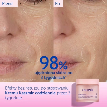 Набір Caudalie Resveratrol Lift, крем для обличчя, 50 мл + сироватка, 10 мл: ціни та характеристики