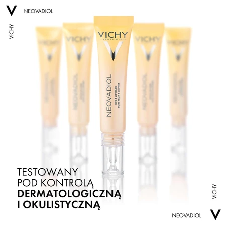 Набір Vichy Neovadiol, коригувальний крем для очей та губ, 15 мл + денний лосьйон, 50 мл + легкий флюїд SPF 50+, 15 мл + косметичка безкоштовно: ціни та характеристики