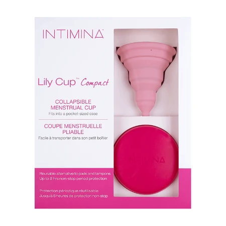 Intimina Lily Cup Компактна, складна менструальна чаша, розмір А, 1 шт.: ціни та характеристики
