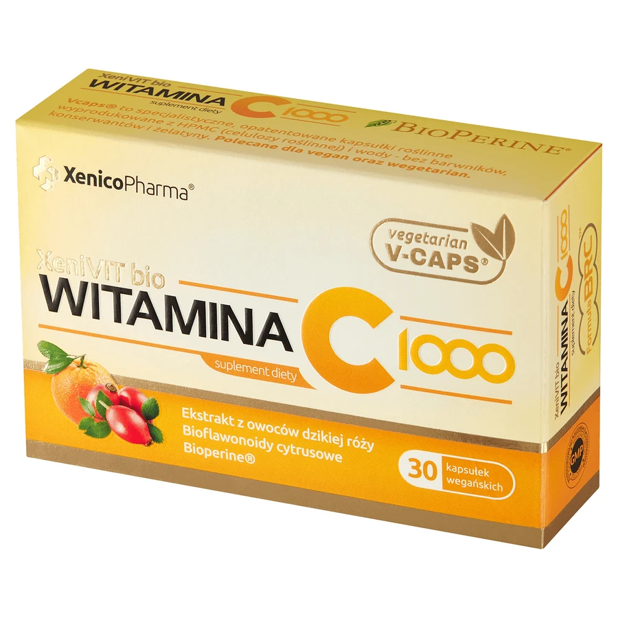XeniVit Bio Vitamin C 1000, 30 капсул: цены и характеристики