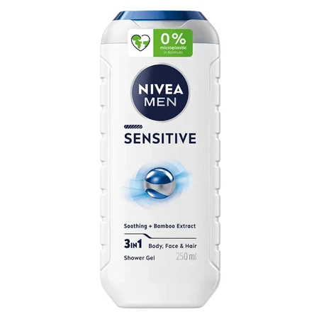 Набор Nivea Men Gentle Touch, пена для бритья, 200 мл + бальзам после бритья, 100 мл + гель для душа 3 в 1, 250 мл + антиперспирант, ролл-он, 50 мл: цены и характеристики