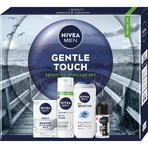 Набор Nivea Men Gentle Touch, пена для бритья, 200 мл + бальзам после бритья, 100 мл + гель для душа 3 в 1, 250 мл + антиперспирант, ролл-он, 50 мл: цены и характеристики
