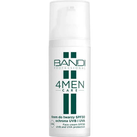 Bandi 4Men Care, крем для обличчя SPF 30, захист від UVB та UVA, для чоловіків, 50 мл: ціни та характеристики