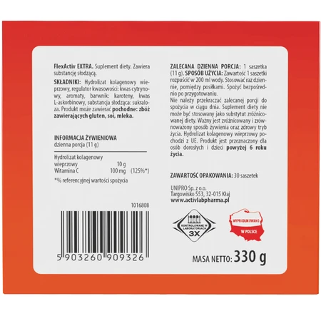 Activlab Pharma FlexActiv Extra, со вкусом манго и ананаса, 30 пакетиков: цены и характеристики