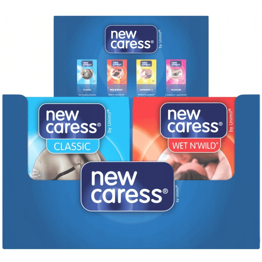 New Caress Multi Gross, набір презервативів, мікс, 144 шт.: ціни та характеристики