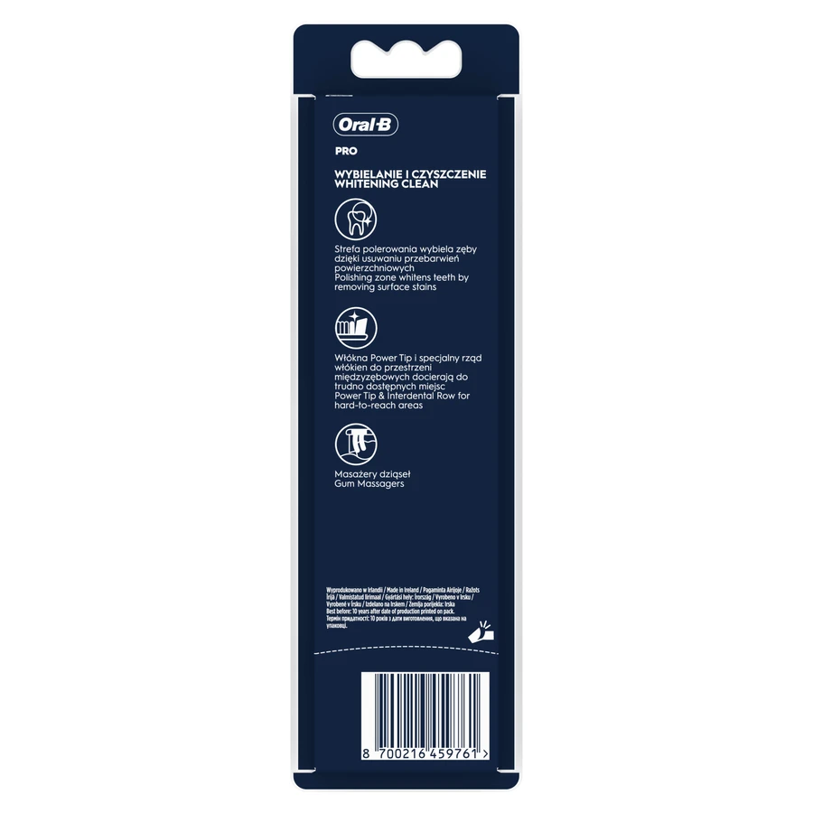 Oral-B Pro-3D White, зубная щетка, средняя, 2 шт.: цены и характеристики