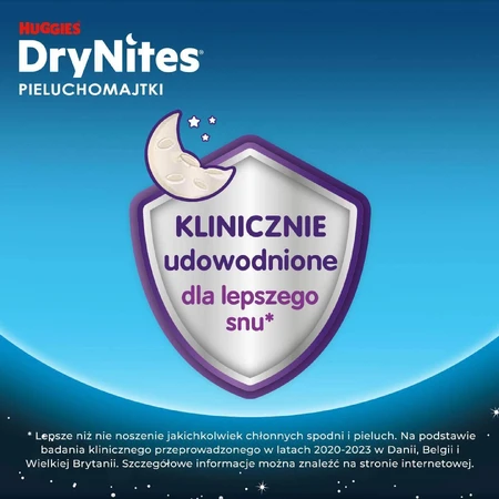 Huggies DryNites, нічні труси для хлопчиків, 8 -13 років, 30-48 кг, 9 штук: ціни та характеристики