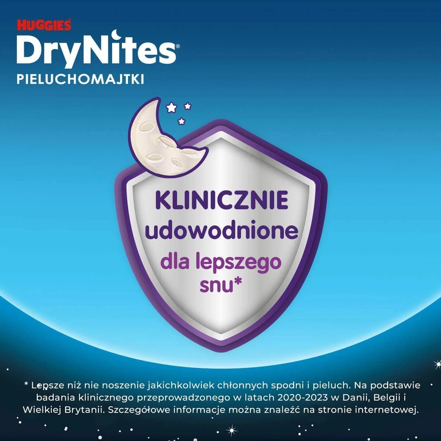 Huggies DryNites, нічні труси для хлопчиків, 8 -13 років, 30-48 кг, 9 штук: ціни та характеристики
