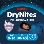 Huggies DryNites, нічні труси для хлопчиків, 8 -13 років, 30-48 кг, 9 штук: ціни та характеристики
