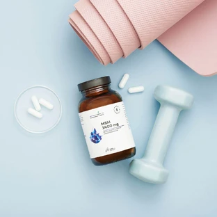 Aura Herbals MSM 1400 мг, органическая сера, 120 капсул