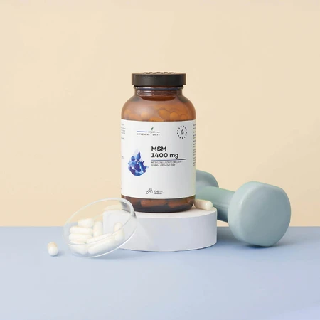 Aura Herbals MSM 1400 мг, органическая сера, 120 капсул: цены и характеристики