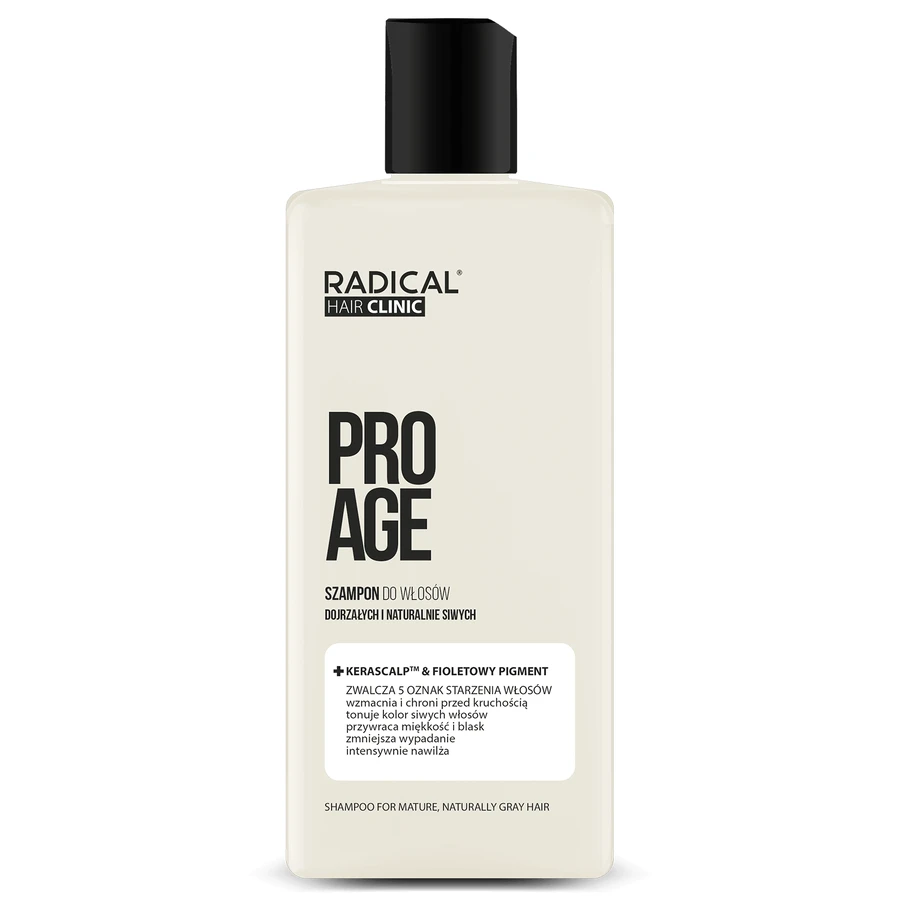 Radical Hair Clinic Pro Age, шампунь для зрілого та природно сивого волосся, 300 мл: ціни та характеристики