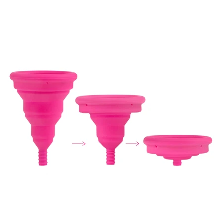Intimina Lily Cup Компактна, складна менструальна чаша, розмір B, 1 шт.: ціни та характеристики