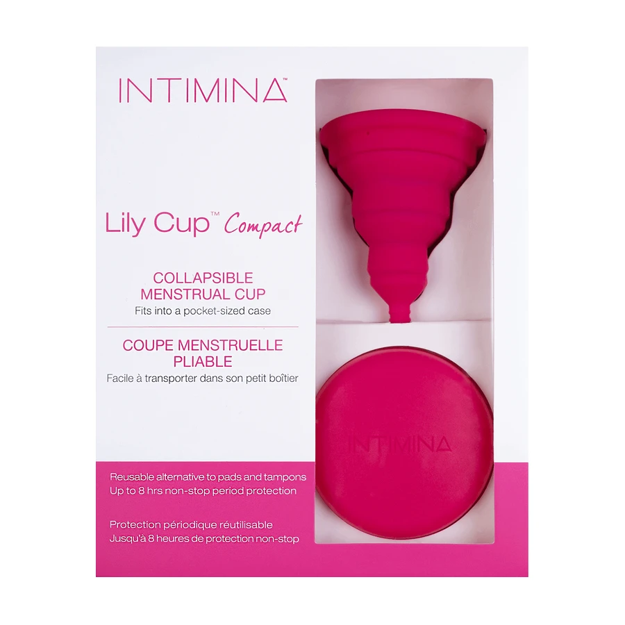 Intimina Lily Cup Компактна, складна менструальна чаша, розмір B, 1 шт.: ціни та характеристики