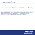 Ресвератрол Pure Encapsulations замедляет процессы старения и поддерживает сердечно-сосудистую систему капсулы флакон 60 шт: цены и характеристики