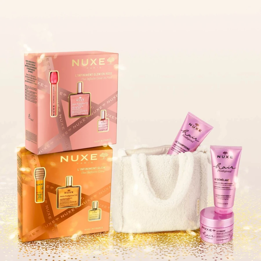 Набір Nuxe Hair Prodigieux, шампунь, 200 мл + кондиціонер, 200 мл + 3-хвилинна маска для волосся, 200 мл: ціни та характеристики
