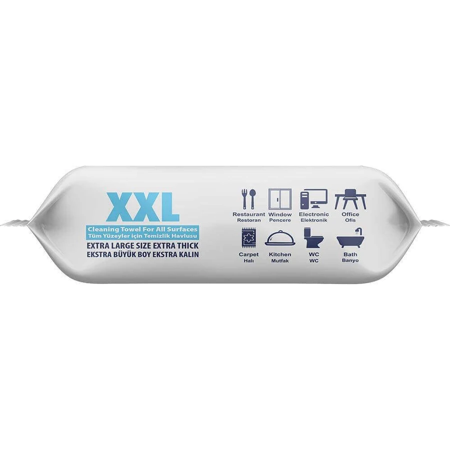 Fresh Days, полотенца для влажной уборки XXL, 100 шт.: цены и характеристики
