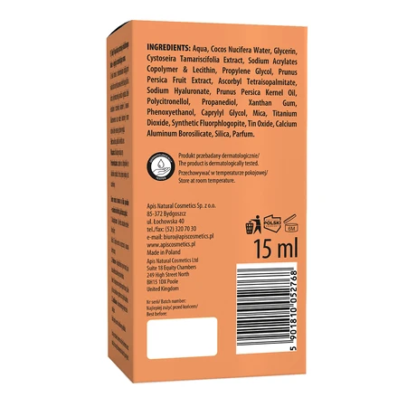 Apis Peachy Skin, освітлююча сироватка, 15 мл: ціни та характеристики