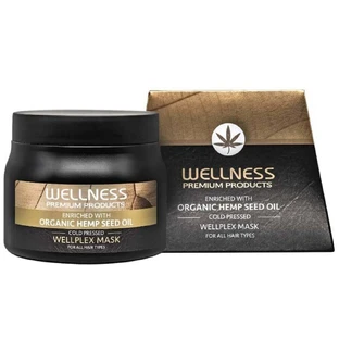 Wellness Premium Products WellPlex, відновлююча маска для ламкого та ослабленого волосся, 500 мл