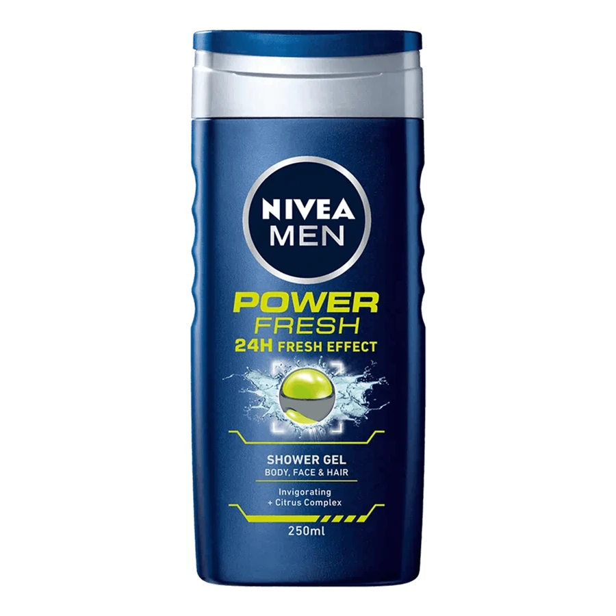 Набір Nivea Men Caring Comfort, гель для душу 3-в-1, 250 мл + антиперспірант, роликовий, 50 мл + крем для тіла, обличчя та рук, 100 мл: ціни та характеристики