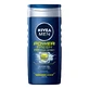 Набір Nivea Men Caring Comfort, гель для душу 3-в-1, 250 мл + антиперспірант, роликовий, 50 мл + крем для тіла, обличчя та рук, 100 мл